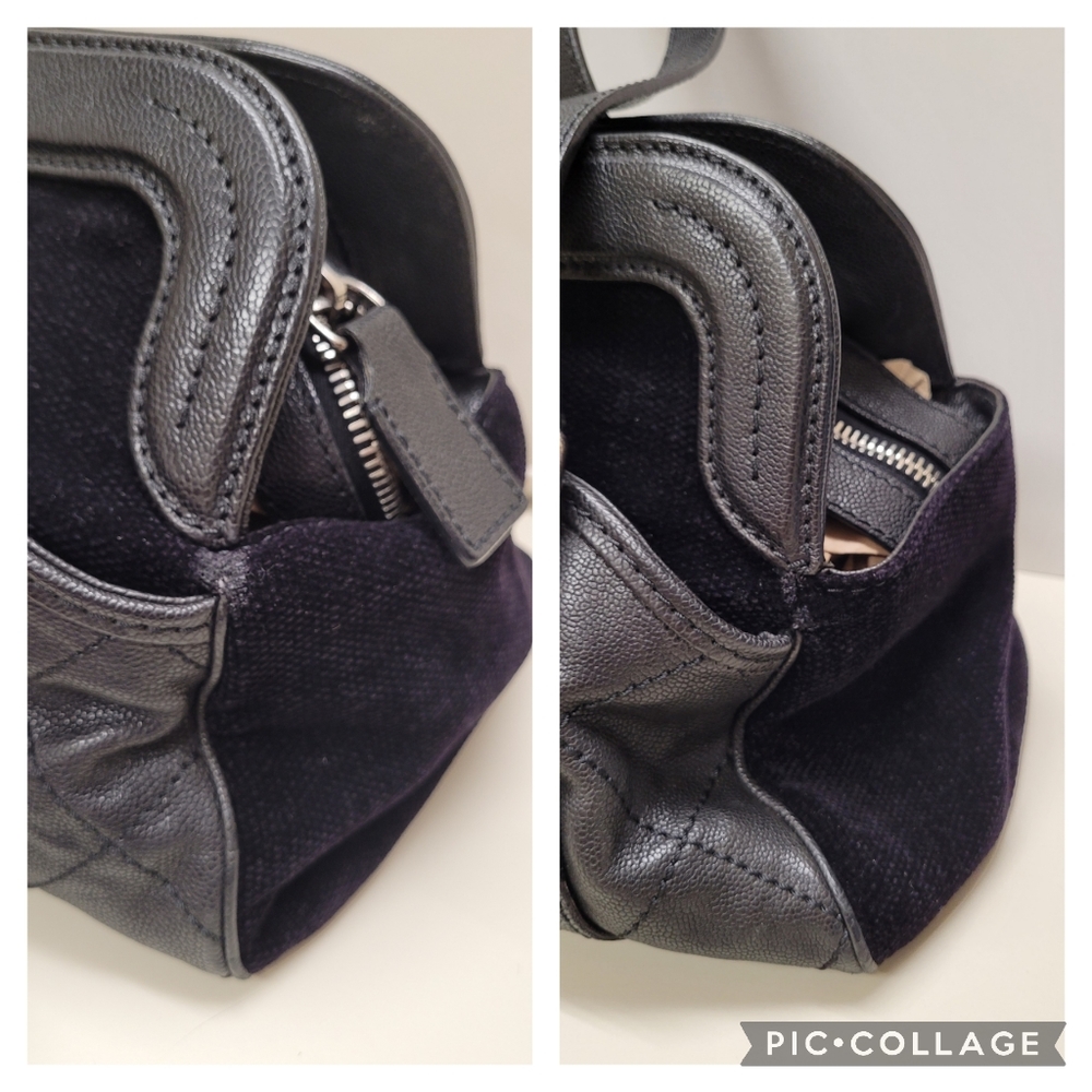 💎CHANEL Large Quilted Black Leather Shoulder bag - Picture 15 of 15